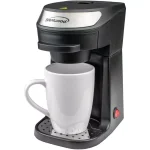 Brentwood Appliances TS-111BK Single Serve Coffee Maker with 12 oz. Porcelain Mug, Black thumbnail 7