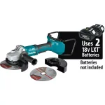 Makita 18V X2 LXT Brushless 7 in. Paddle Switch Angle Grinder with Electric Brake, Tool Only thumbnail 2
