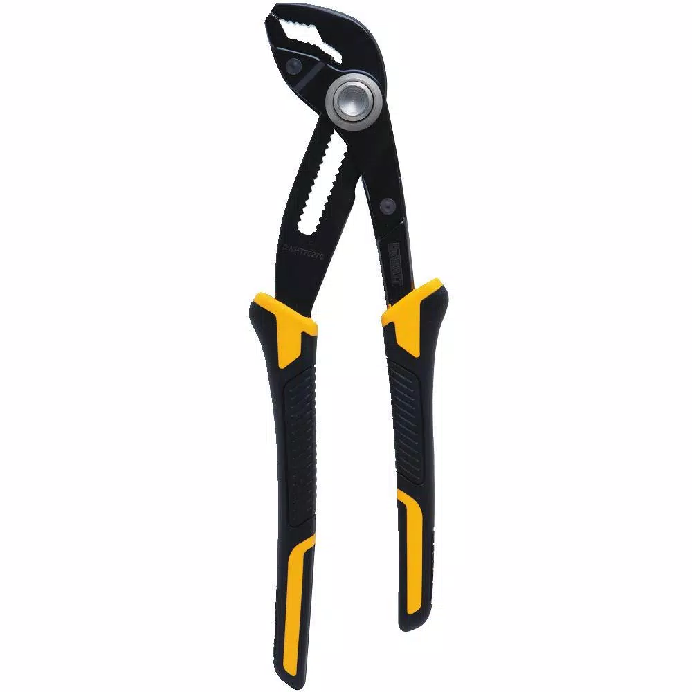 DEWALT 10 in. Pushlock Pliers with V-Jaw Design