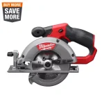 Milwaukee M12 FUEL 5-3/8 in. Brushless Cordless Circular Saw (Tool-Only) with 16T Carbide-Tipped Blade thumbnail 1
