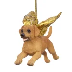 Design Toscano Golden Retriever Angel Dog Christmas Ornament thumbnail 1