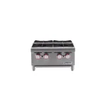 Magic Chef 24 in. Commercial 4-Burner Gas Countertop Hot Plate Range thumbnail 1