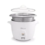Elite Platinum 10 Cup Rice Cooker with Stainless Steel Pot, White thumbnail 2