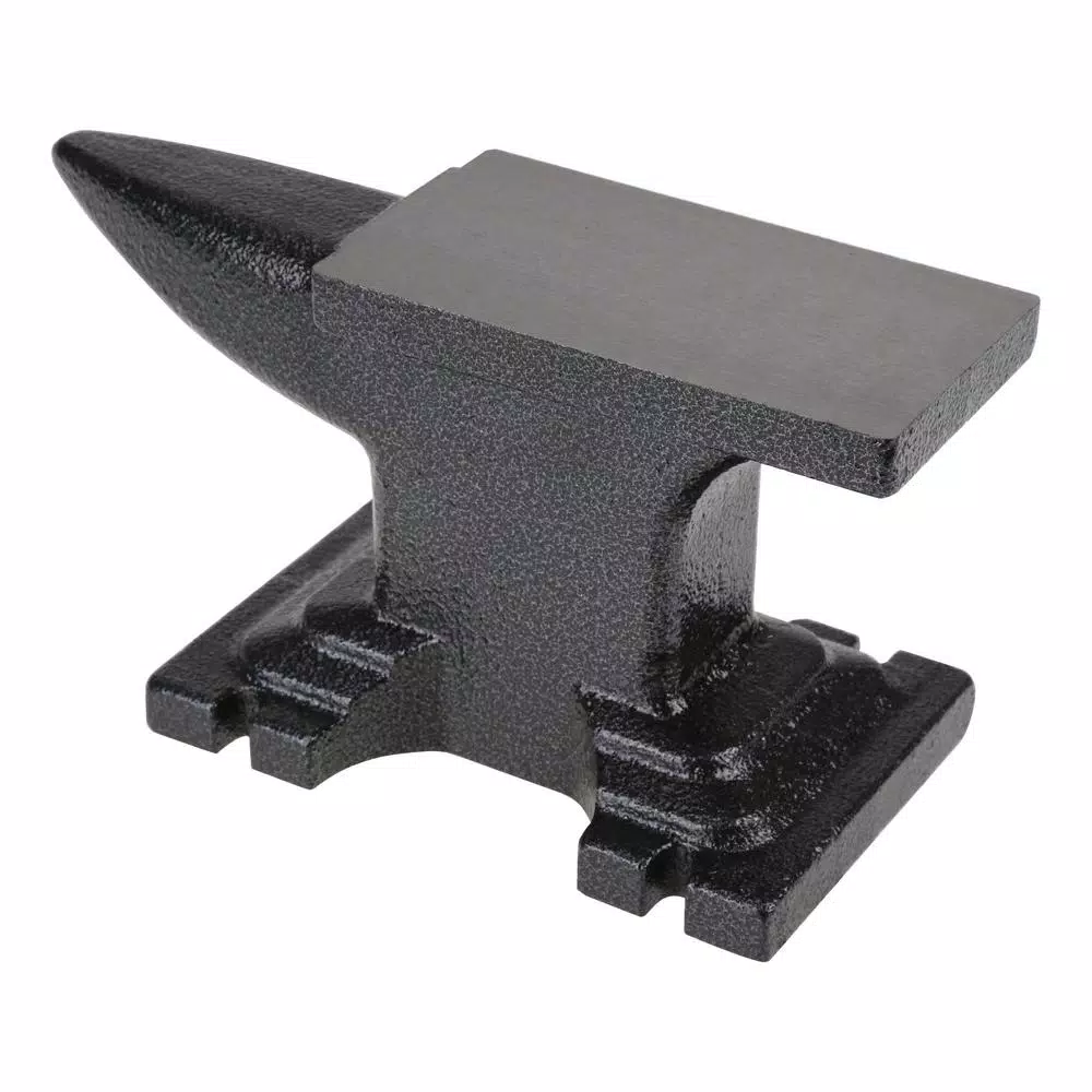 OLYMPIA 9 lb. Cast Iron Hobby Anvil for Metal Forming