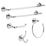 Delta Cassidy 24 in. Double Towel Bar in Polished Chrome thumbnail 3
