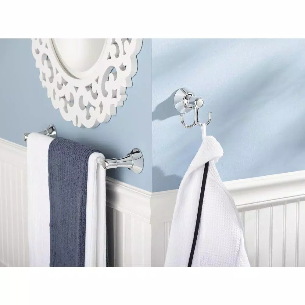 MOEN Ashville 24 in. Towel Bar in Spot Resist Brushed Nickel