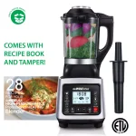 GoWISE USA Professional Heating Blender, 1400W High-Speed 8-Speed Glass Pitcher Blender with 59 oz. Capacity thumbnail 2