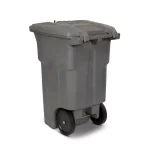 Toter 64 Gal. Graystone Wheeled Secure Document Cart thumbnail 6