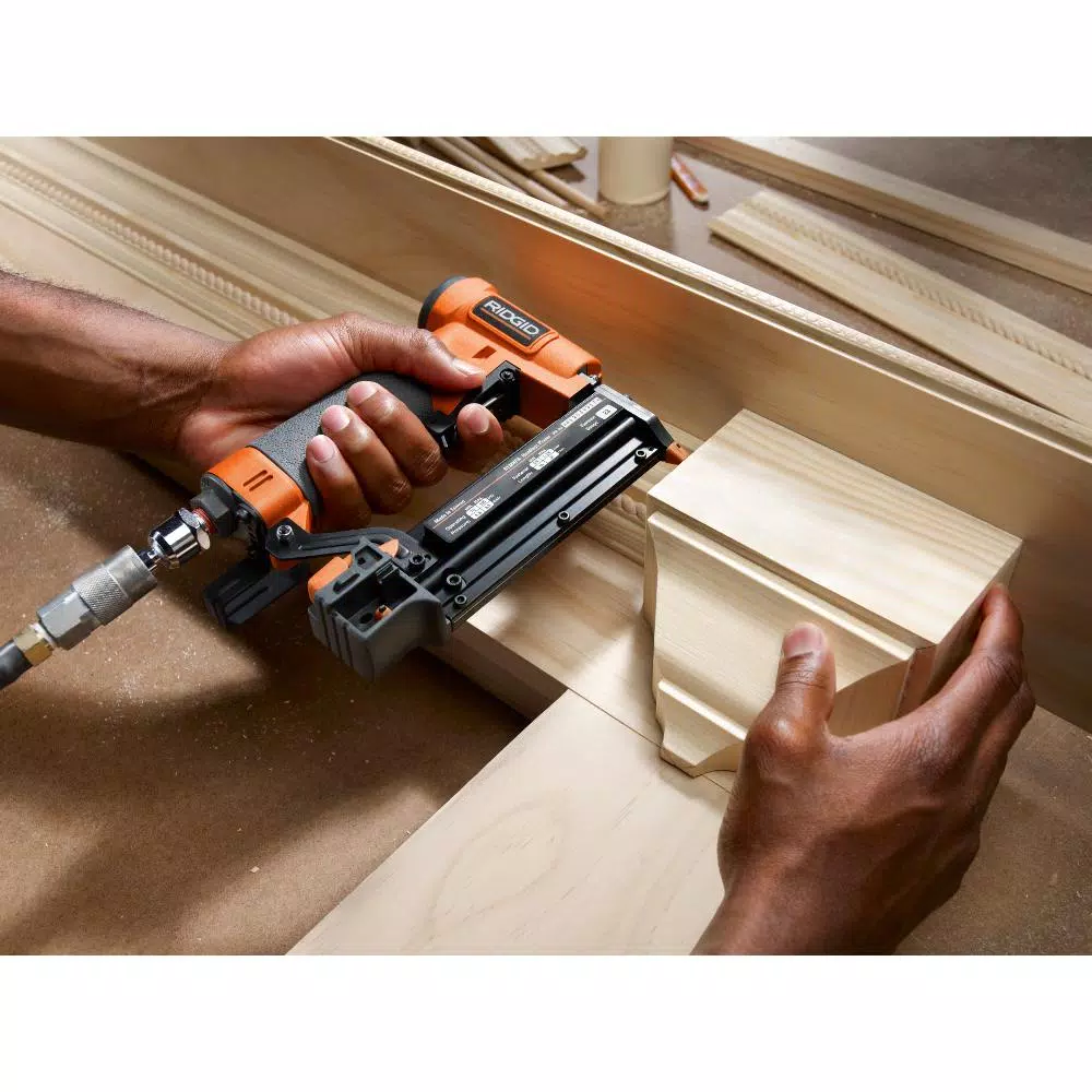 RIDGID 2-Tool Combo: 18-Gauge 2-1/8 in. Brad Nailer and 23-Gauge 1-3/8 in. Headless Pin Nailer