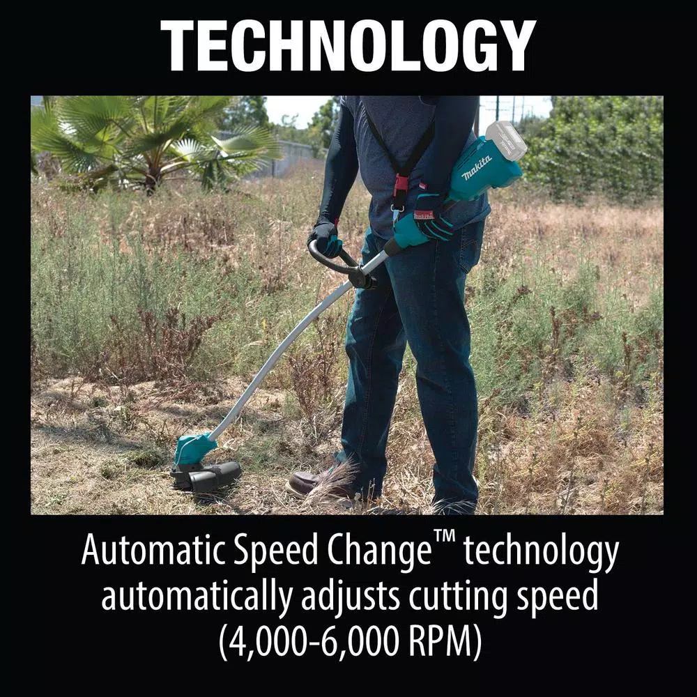 Makita 18V LXT Brushless Cordless Curved Shaft String Trimmer (Tool-Only)