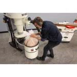 Shop Fox 2 HP Portable Cyclone Dust Collector, 1023 CFM, 220V thumbnail 3