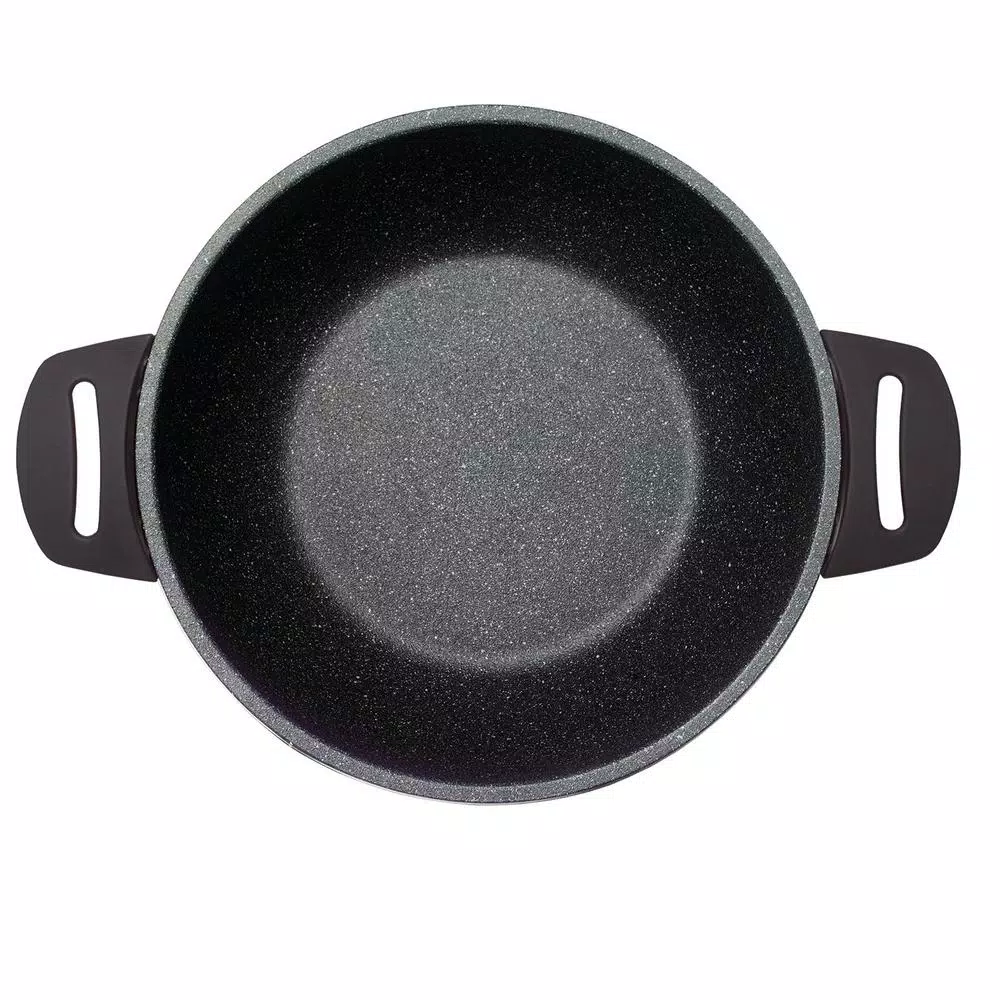 Starfrit The Rock Electric Multi-Pot Wok with Nonstick Cast-Aluminum Body and Bakelite Handles