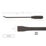 TEKTON 3-Piece Angled Tip Handled Pry Bar Set, 12 in., 17 in., and 25 in. thumbnail 10