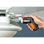 Worx XTD 4V Cordless Extended Reach Screwdriver with 8 Bits and Charger thumbnail 9