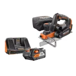 RIDGID 18V OCTANE Cordless Brushless 3-1/4 in. Hand Planer Kit with 4.0 Ah Battery and Charger thumbnail 1