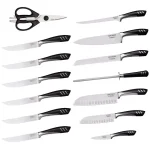 Top Chef Officially Licensed 15-Piece Stainless Steel Knife Set with Wood Block thumbnail 2