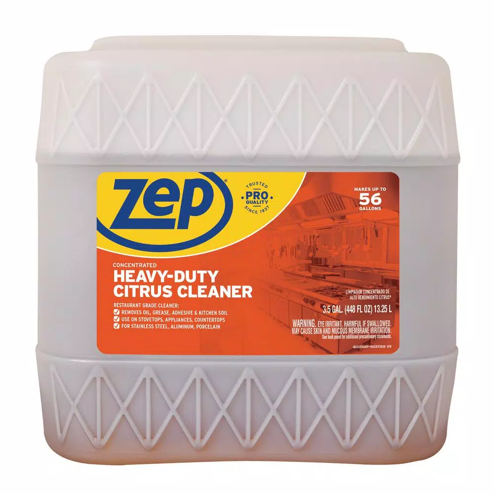 ZEP Heavy-Duty Citrus Degreaser, 3.5 Gal. Concentrated Multi-Purpose Cleaner