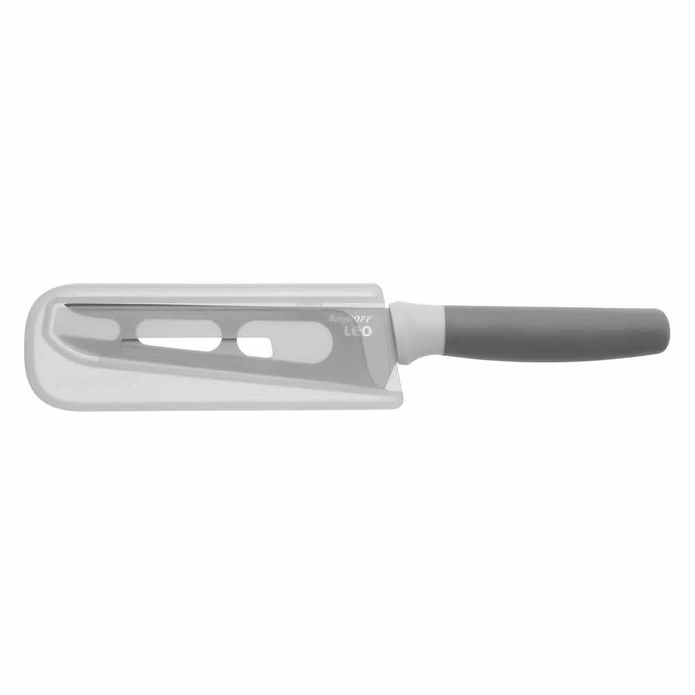 BergHOFF Leo 5 in. Grey Cheese Knife with Non-Stick Stainless Steel Blade