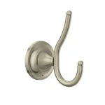 Glacier Bay Cooperton Double Robe Hook in Brushed Nickel, Zinc Alloy thumbnail 3
