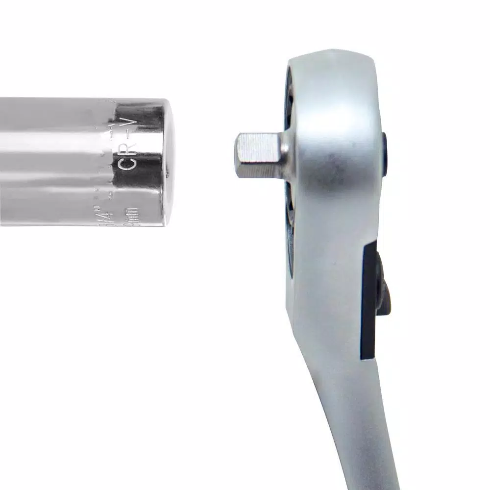 Pro-Lift MPS01001 3-in-1 Go-Through Ratchet Set with 1/4 in., 3/8 in., and 1/2 in. Drive Adaptors