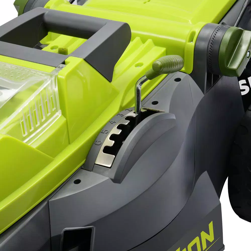 Sun Joe iON16LM 40V Cordless 16 in. Walk Behind Push Mower Kit with 4.0 Ah Battery and Charger
