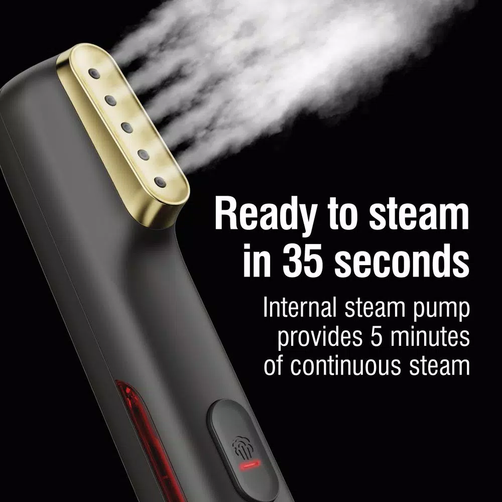 CHI Handheld Garment Steamer, 800W Portable Clothes Steamer with 6ft Cord and Travel Bag