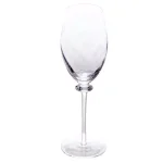 Abigails Romanza All Purpose Wine Glass Set, Handmade Clear Glass, Set of 4 thumbnail 1