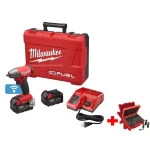 Milwaukee M18 FUEL ONE-KEY 1/2 in. Compact Impact Wrench Kit with 9-Piece Socket Set thumbnail 1