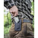 Gerber Tri-Tip Mini Cleaver 3 in. Fixed Blade Knife with Multi-Mount Sheath thumbnail 6