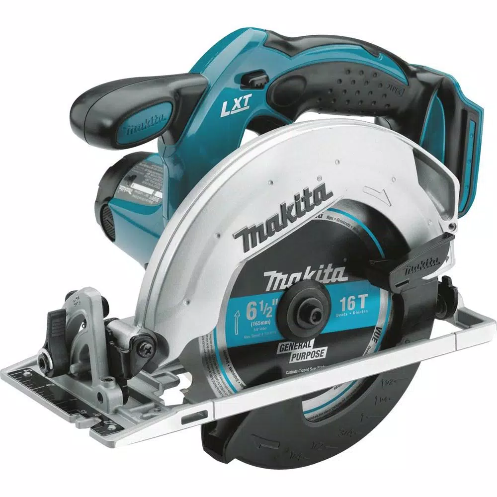 Makita 18V LXT Lithium-Ion 6-1/2 in. Cordless Circular Saw and Reciprocating Saw Combo Kit with (2) 4.0Ah Batteries