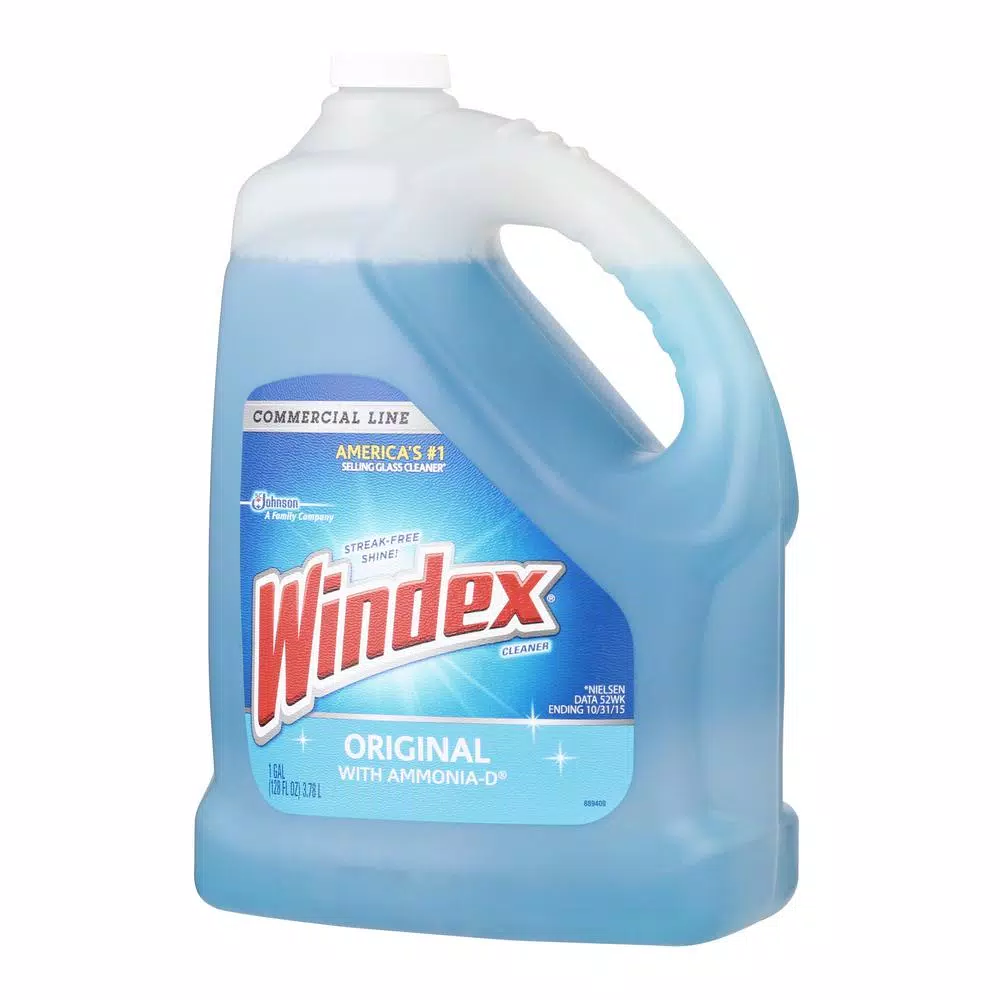 Windex Original Glass Cleaner Refill, 128 oz. Commercial Strength