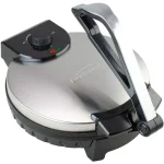 Brentwood Appliances 12 in. Nonstick Electric Tortilla Maker, 1200W Stainless Steel thumbnail 3