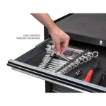 TEKTON 13-Tool Store-and-Go Wrench Rack Keeper, Black thumbnail 9