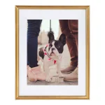 Kate and Laurel Adlynn Gold Picture Frame Set, 3-Piece Gallery Wall Collection, Fits 11x14 in. or 14x18 in. thumbnail 2