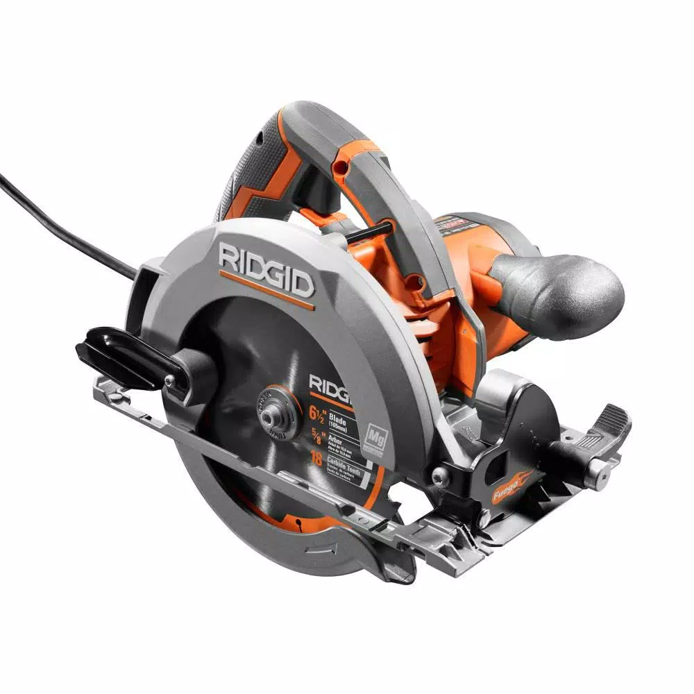 RIDGID 12 Amp 6-1/2 in. Magnesium Compact Framing Corded Circular Saw