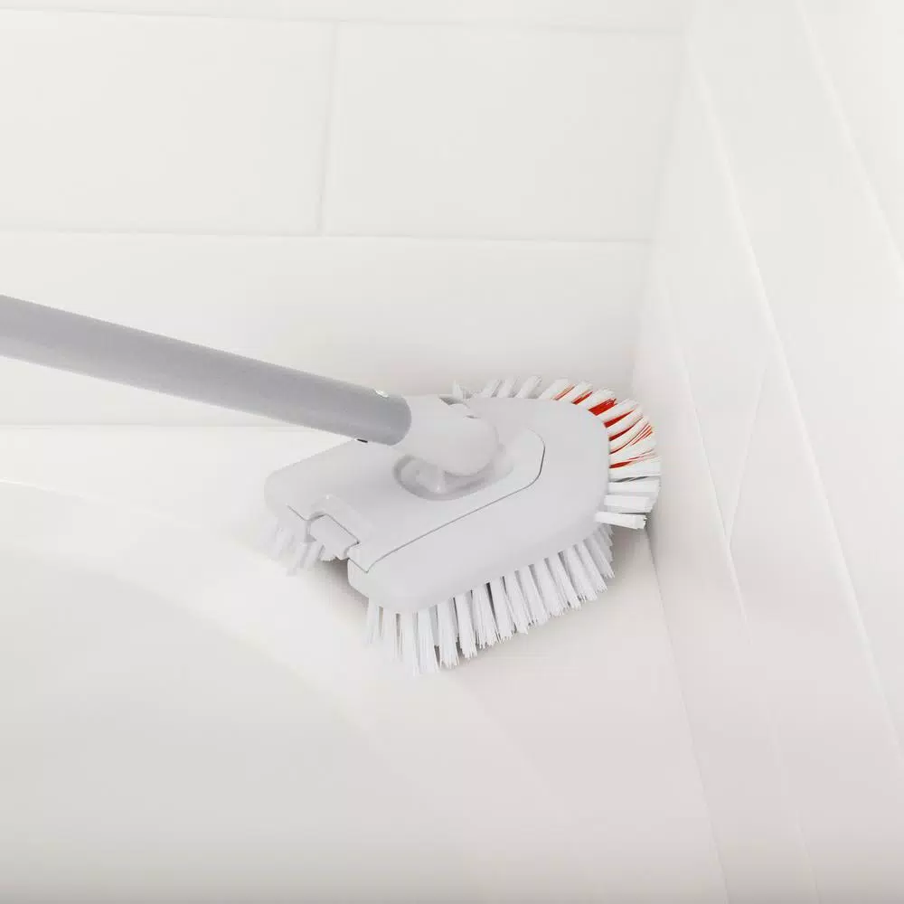 OXO Good Grips Extendable Tub and Tile Scrub Brush with Long Handle