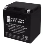 MIGHTY MAX BATTERY YTX30L-BS 12V 30Ah 385 CCA AGM Sealed Lead Acid Powersport Battery thumbnail 1