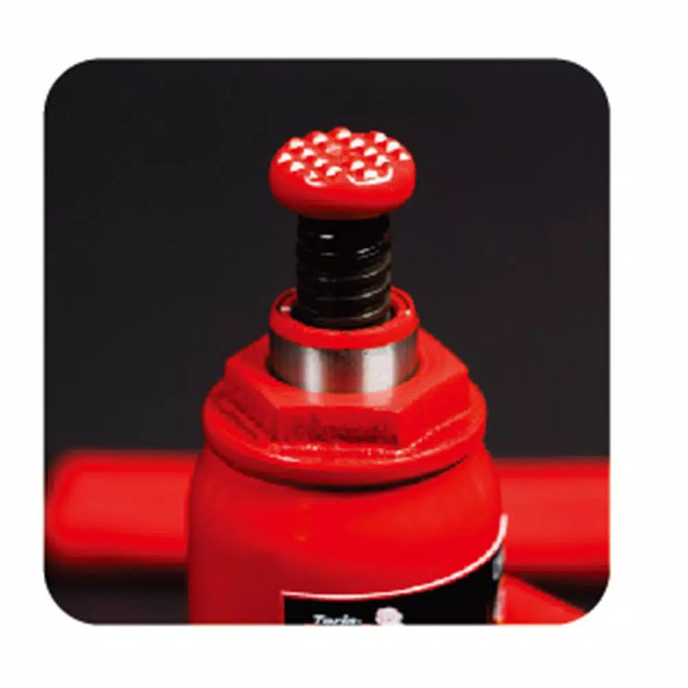 Big Red 2-Ton Hydraulic Bottle Jack, Heavy-Duty Steel Lifting Tool with Glide Action Pump