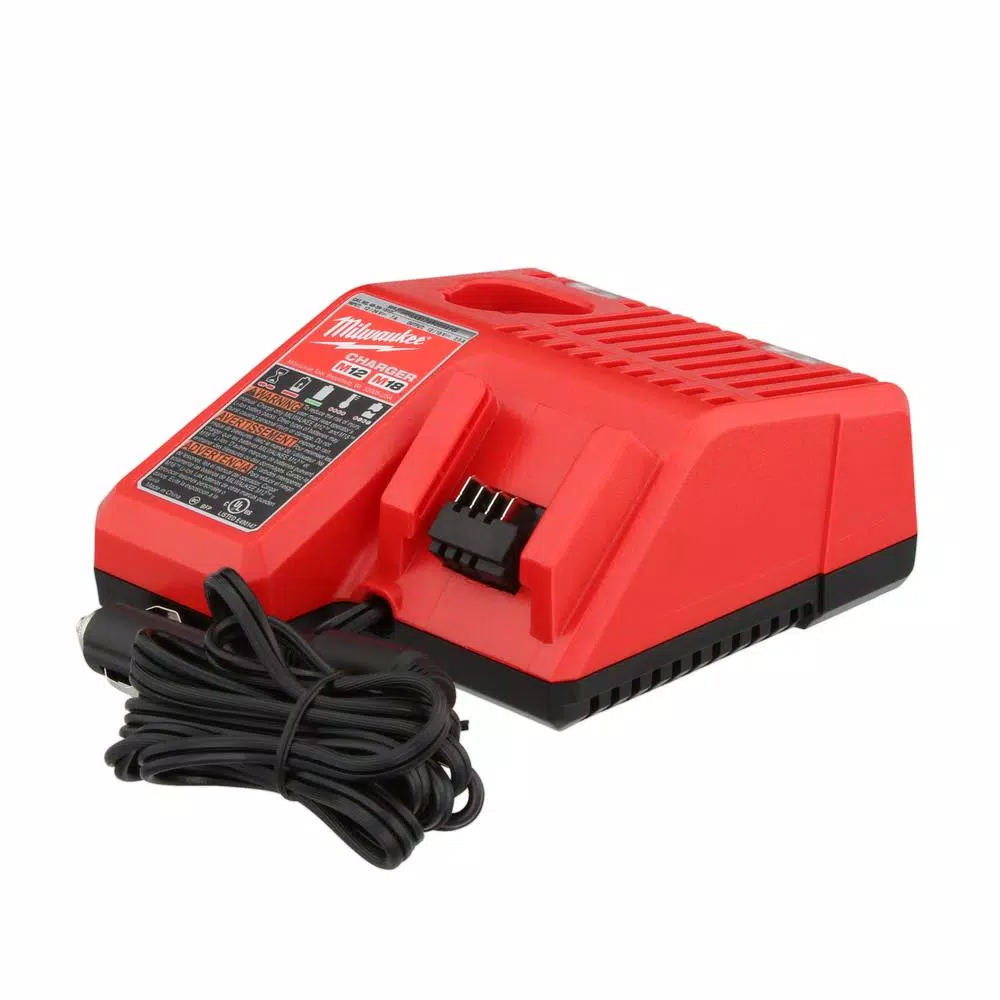 Milwaukee M12 and M18 Multi-Voltage Lithium-Ion Vehicle Battery Charger
