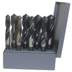 Drill America D/ARSD Series High Speed Steel Reduced Shank Drill Bit Set, 8-Piece thumbnail 1