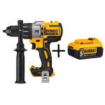 DEWALT 20V MAX XR Brushless 1/2 in. Hammer Drill Kit with (1) 5.0 Ah Battery thumbnail 1