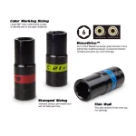 Capri Tools 1/2 in. Drive SAE/Metric 4-Piece Impact Flip Socket Set thumbnail 3
