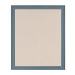 DesignOvation Kate and Laurel Harvest Fabric Pinboard Memo Board - Blue Farmhouse Style thumbnail 5