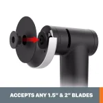 Worx MAKERX 20V Brushless Angle Grinder Rotary Tool Attachment with 4 Accessories (Tool-Only) thumbnail 8