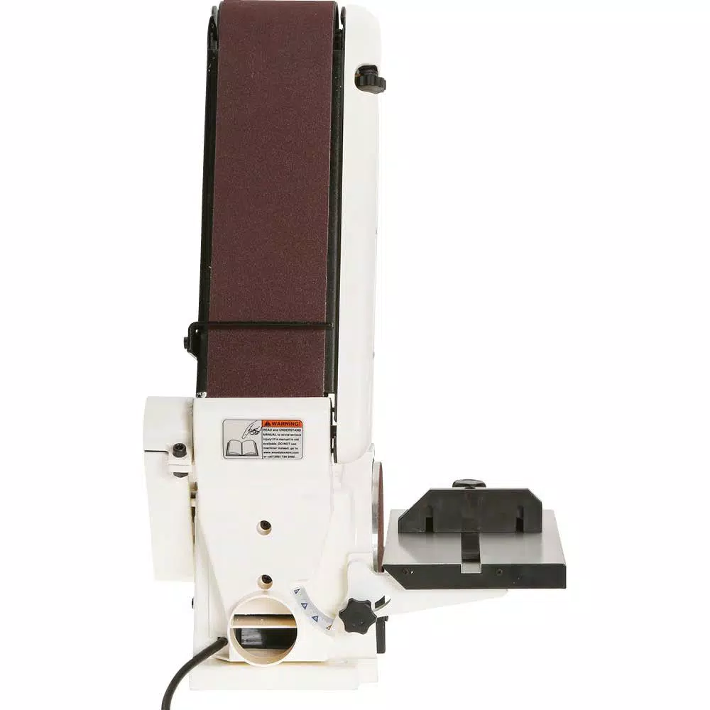 Shop Fox 4 in. x 36 in. Horizontal/Vertical Belt and Disc Combo Sander, 1/2 HP, 120V