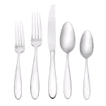 Oneida Landon 45-Piece 18/0 Stainless Steel Flatware Set, Service for 8, Silver thumbnail 1