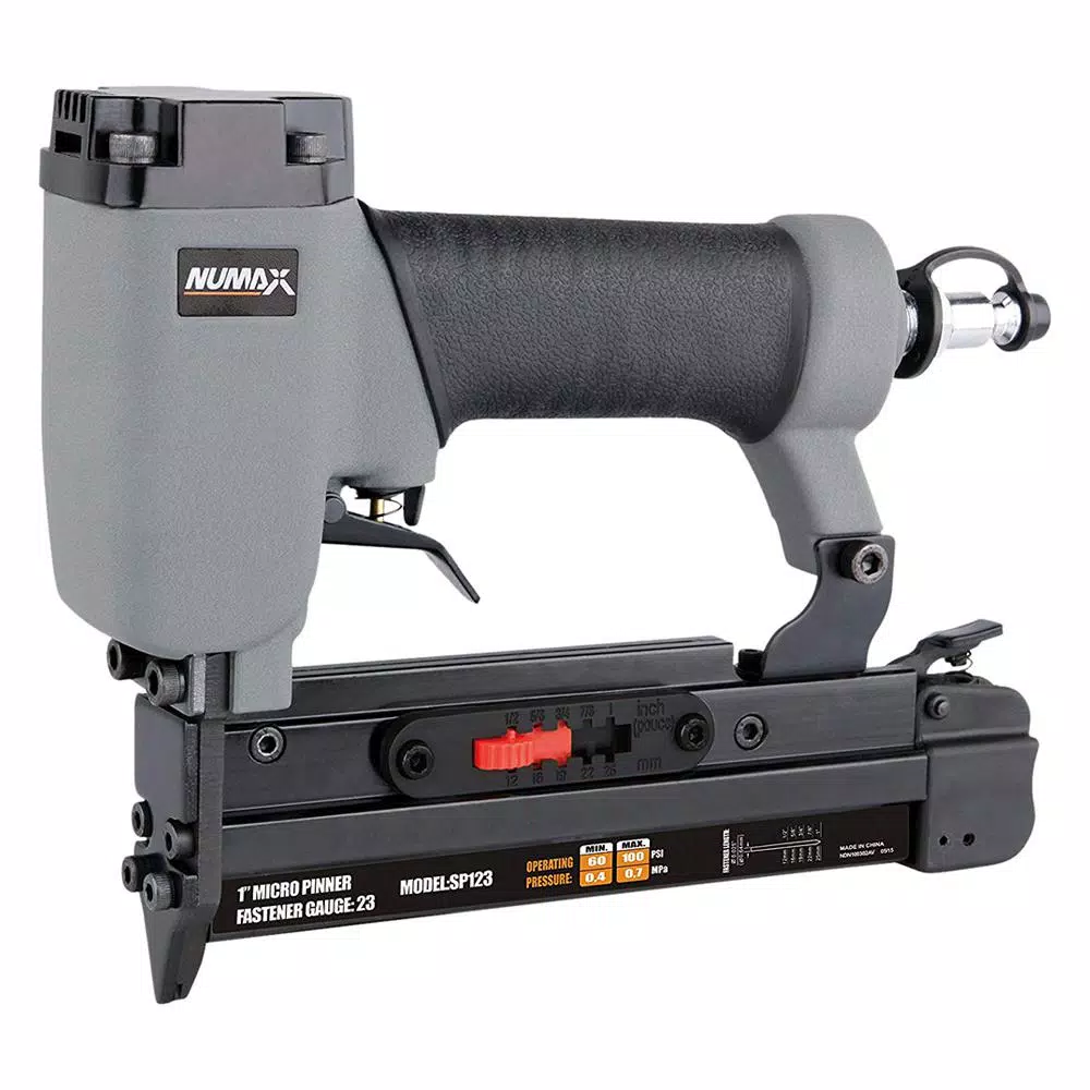 NuMax SP123 Pneumatic 23-Gauge 1 in. Micro Pin Nailer