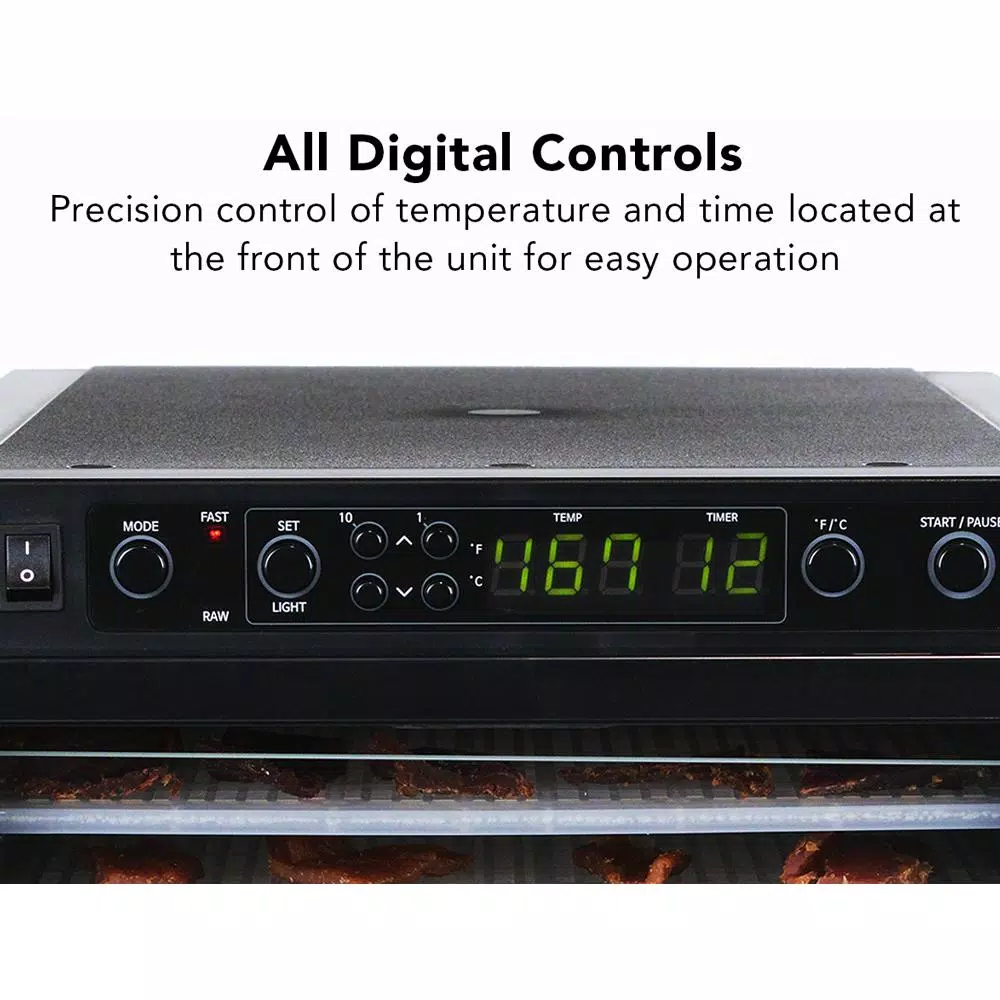Tribest Sedona Express 11-Tray Food Dehydrator with TST Technology and Digital Controls