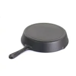 MegaChef 6-Piece Pre-Seasoned Cast Iron Skillet Set with Lids and Silicone Holders thumbnail 2