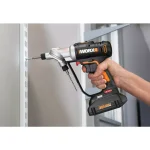 Worx 20V Power Share Switchdriver Cordless 1/4 in. Drill/Driver with 67-Piece Accessory Kit thumbnail 10